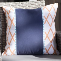 Trent Austin Design Adne Knot Fancy Outdoor Throw Pillow TRNT4196